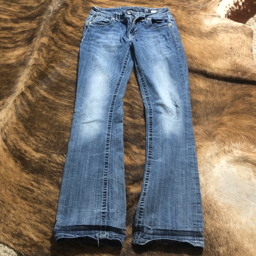 Miss Me sequin jeans in size 29 boot - Picture 4 of 7